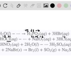 Indicate whether the following balanced equations involve oxidation-reduction